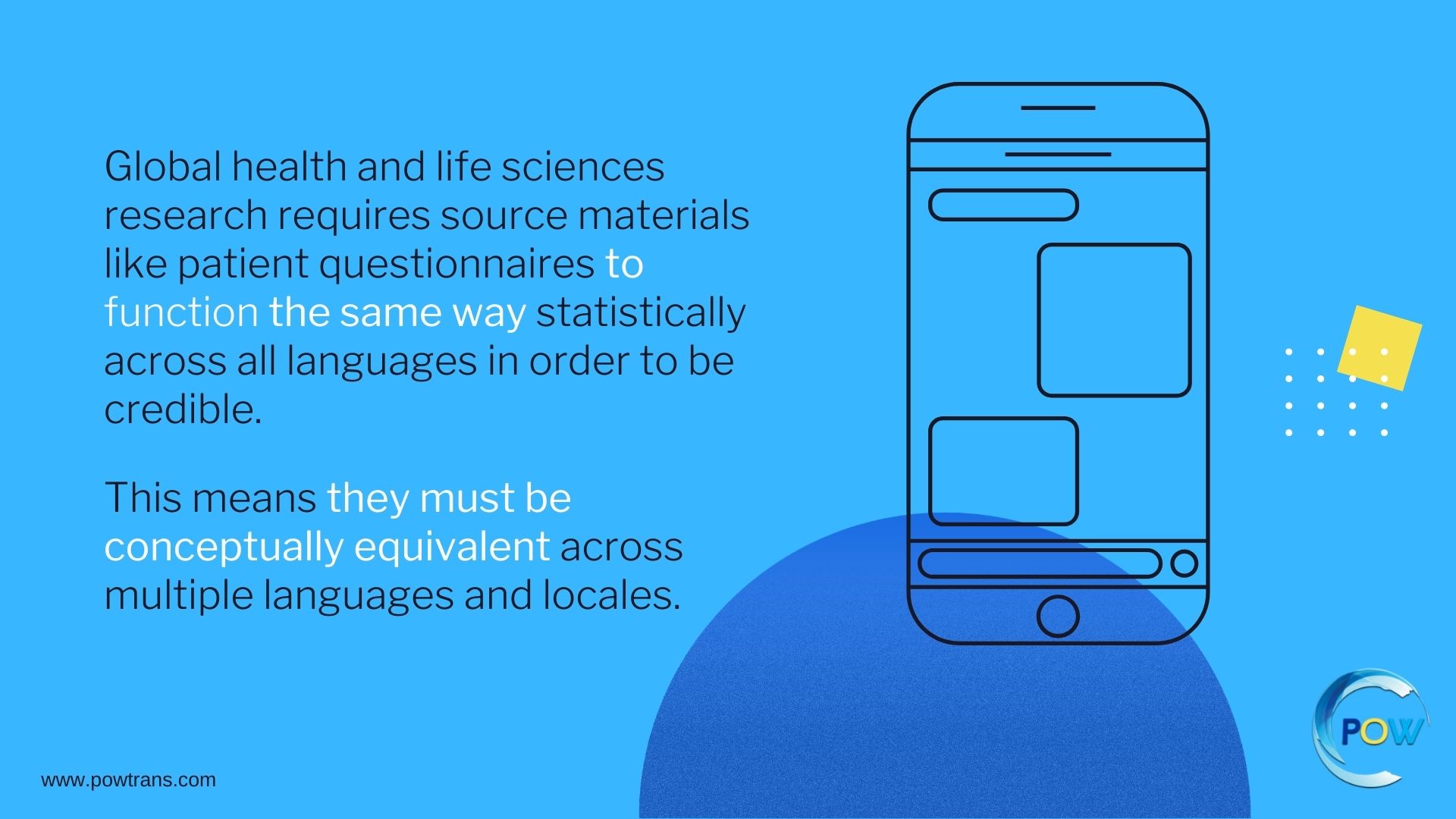 WHAT WE DO POW Translations Inc 